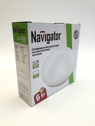 Светильник Navigator 94 776 NBL-R1-6-4K-IP20-LED от магазина Диал Электро