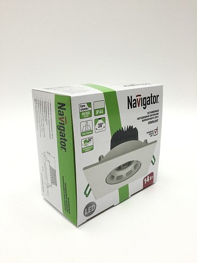 Светильник Navigator 71 391 NDL-PS2-14W-840-WH-LED от магазина Диал Электро