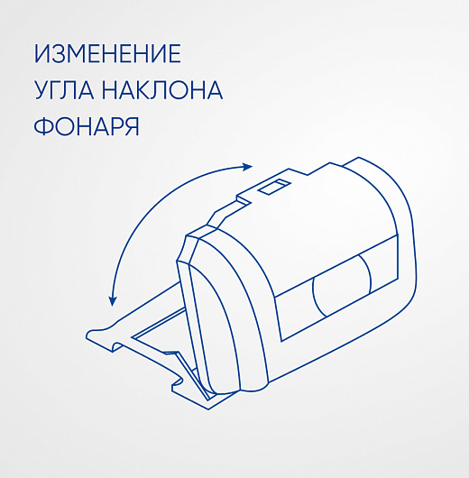 Фонарь налобный Feron TH2300 на батарейках 3*AAA, 3W 1COB IP44, пластик 41679 от магазина Диал Электро