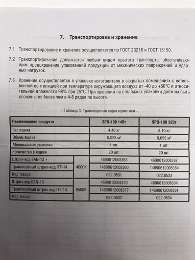 Светильник светодиодный SPO-109 32Вт 230В 6500К 2400Лм 1200мм IP40 LLT от магазина Диал Электро