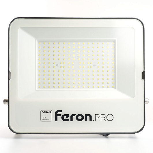 Светодиодный прожектор Feron.PRO LL-1000 IP65 200W 6400K черный 51016 от магазина Диал Электро