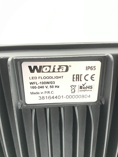 Светодиодный прожектор WFL-100W/03, 5500K, 100 W SMD, IP 65 от магазина Диал Электро