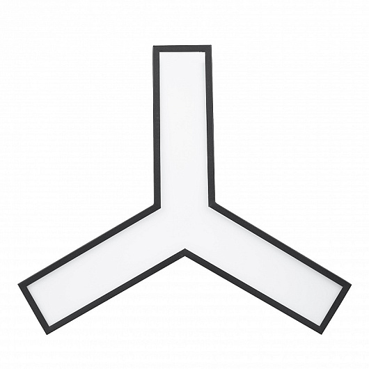 Светильник LED ЭРА Geometria SPO-141-B-40K-028 Igrek 28Вт 4000К 1750Лм IP40 600*600*80 черный от магазина Диал Электро