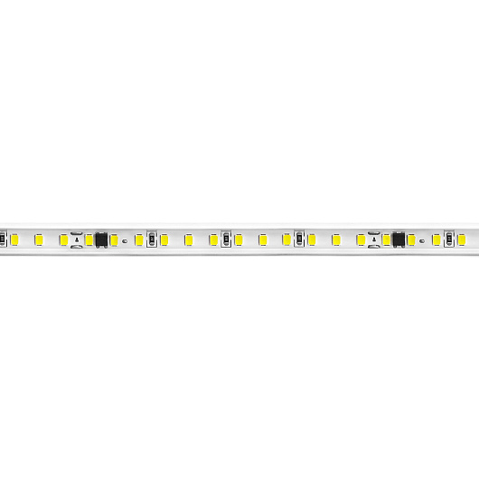 Светодиодная LED лента Feron LS710, 120SMD(2835)/м 10Вт/м 220V длина 25м, 3000K, IP65, с 1 сетевым шнуром, 2 заглушками, 2 коннекторами в комплекте от магазина Диал Электро