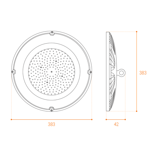 Светильник светодиодный промышленный WOLTA UFO-200W/01 200Вт 5700К IP65 от магазина Диал Электро