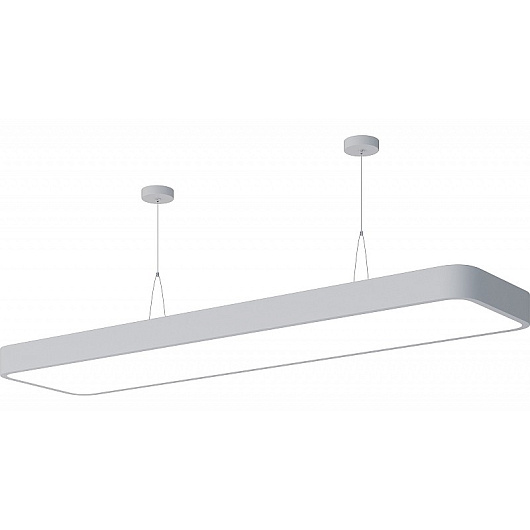 Светильник светодиодный Geometria ЭРА Block SPO-111-W-40K-060 60Вт 4000К 7200Лм IP40 1200*300*60 белый подвесной от магазина Диал Электро