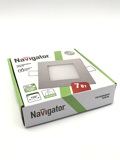 Светильник Navigator 94 455 NLP-S1-7W-840-SL-LED от магазина Диал Электро