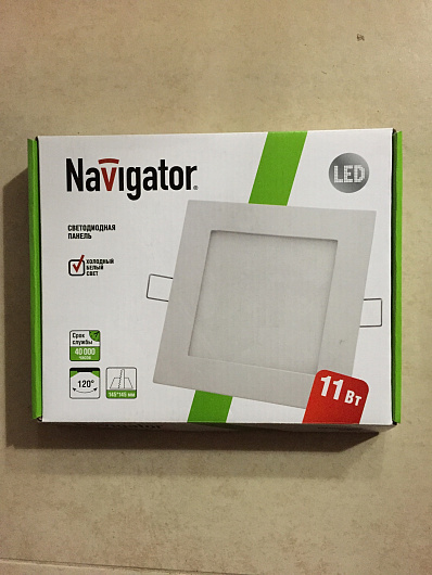 Светильник Navigator 71 383 NLP-S1-12W-840-WH-LED от магазина Диал Электро