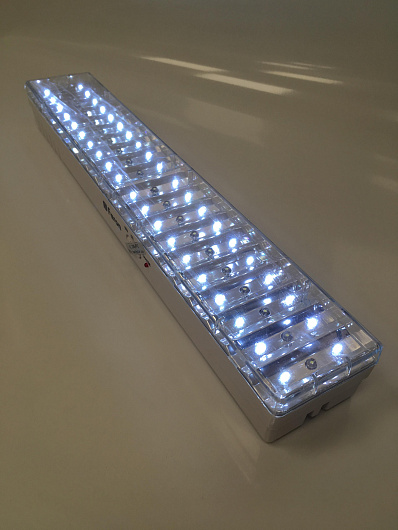 Светильник аккумуляторный, 60 LED DC (литий-ионный аккумулятор), белый, EL19 от магазина Диал Электро