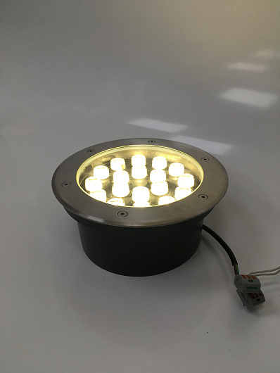 SP2707 Светильник тротуарный,18LED теплый белый, 18W,200*H90mm, IP67 от магазина Диал Электро