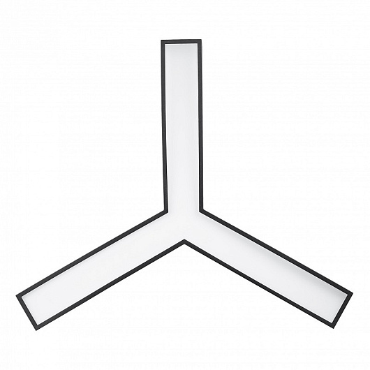 Светильник LED ЭРА Geometria SPO-144-B-40K-066 Igrek 66Вт 4000К 4000Лм IP40 1200*1200*80 черный подвесной от магазина Диал Электро