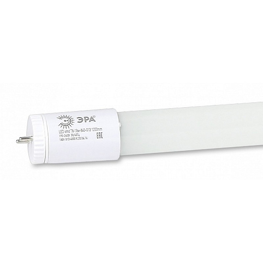 Лампа светодиодная ЭРА STD LED T8-10W-840-G13-600mm G13 поворотный 10Вт трубка стекло нейтральный белый свет от магазина Диал Электро