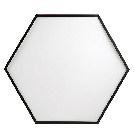 Светильник LED ЭРА Geometria SPO-121-B-40K-038 Hexagon 38Вт 4000К 4000Лм IP40 600*600*80 черный подвесной от магазина Диал Электро