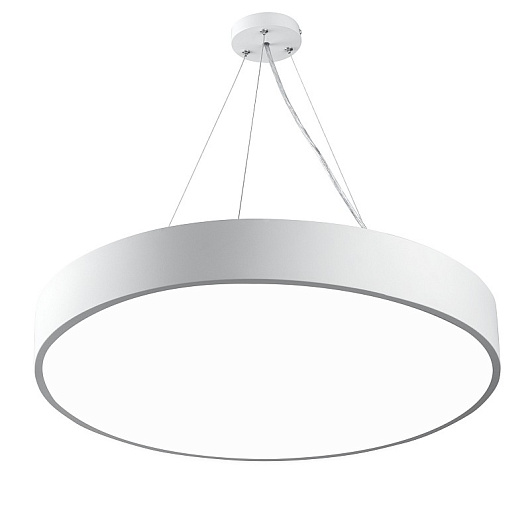 Светильник LED ЭРА Geometria SPO-132-W-40K-088 Ring 88Вт 4000К 6000Лм IP40 800*800*80 белый подвесной от магазина Диал Электро