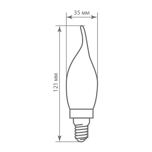 Лампа светодиодная, (5W) 230V E14 4000K, LB-69 от магазина Диал Электро