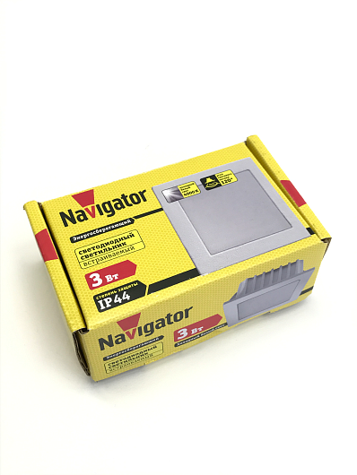 Светильник Navigator 71 275 NDL-SP4-3W-840-WH-LED от магазина Диал Электро