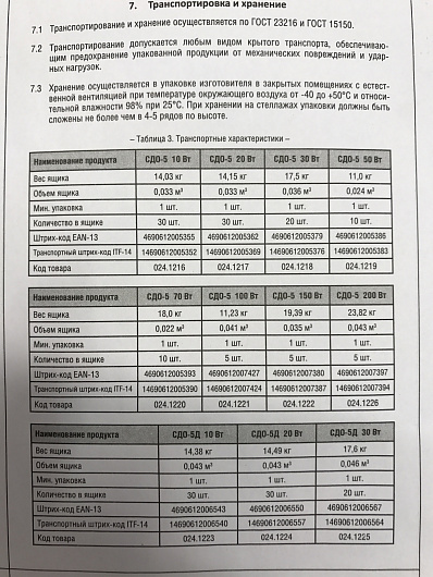 Прожектор сд СДО-5-70 серии PRO 70Вт 230В 6500К 5600Лм IP65 LLT от магазина Диал Электро